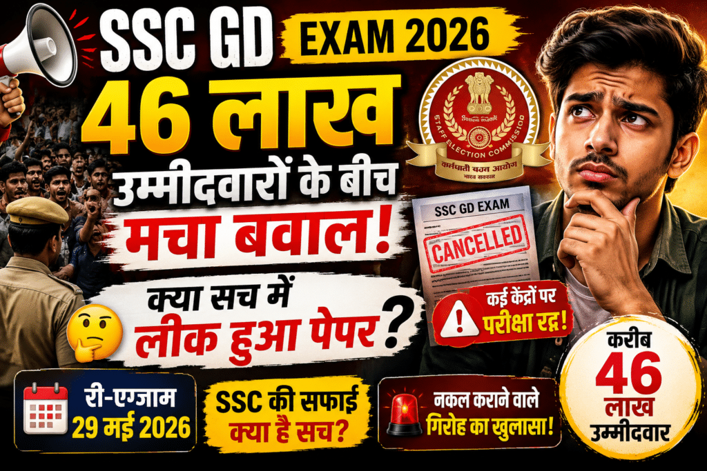 SSC GD Exam 2026