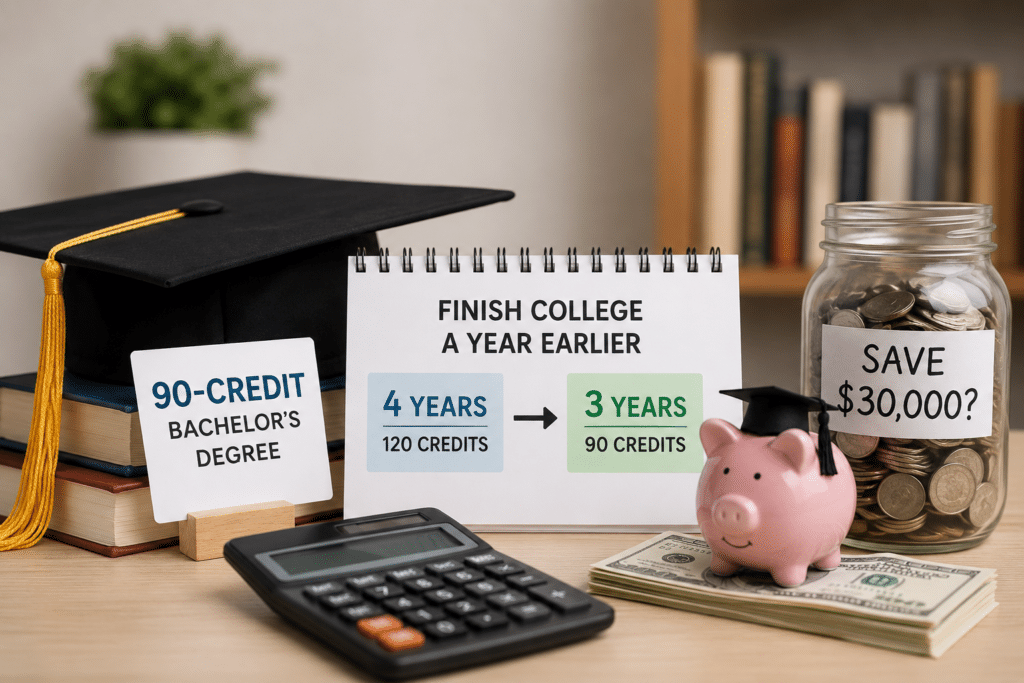 90-credit bachelor's degree